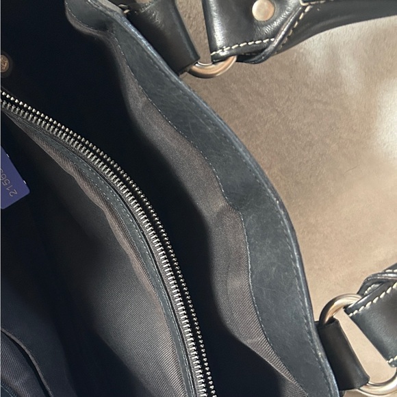 Celine Boogie Leather Handbag Black with Top Handle. Very Minor Wear. Authentic - Picture 9 of 9